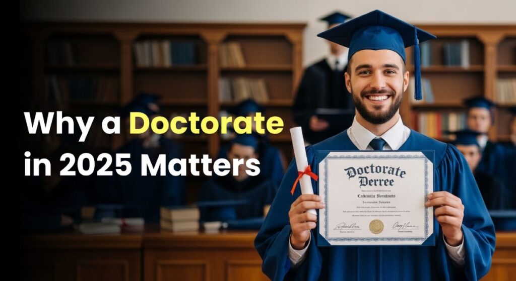 Why a Doctorate Matters in 2025